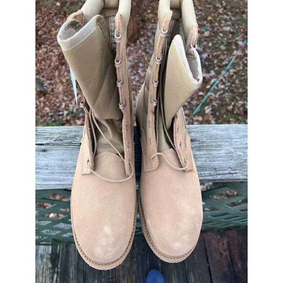 Thorogood 8" Steel Toe Hot Weather Military Work Boot (U.S.A. Made) 15 Narrow  N - Picture 8 of 11